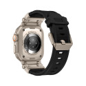 Řemínek Tech-Protect Delta Pro pro Apple Watch 8 / 9 / 10 / 11 / SE / Ultra (44 / 45 / 46 / 49 mm) – Černá / Titanium