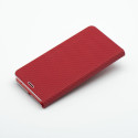 Kryt/pouzdro LUNA BOOK CARBON pro Redmi NOTE 14 PRO 5G - carbon red