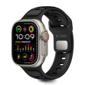 Řemínek Tech-Protect IconBand Line pro Apple Watch 8 / 9 / 10 / 11 / SE / Ultra (44 / 45 / 46 / 49 mm) – černý/černý