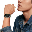 Řemínek Tech-Protect IconBand Line pro Apple Watch 8 / 9 / 10 / 11 / SE / Ultra (44 / 45 / 46 / 49 mm) – černý/černý