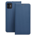 Kryt LUNA BOOK CARBON pro iPhone 17 – carbon blue