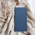 Kryt LUNA BOOK CARBON pro iPhone 17 – carbon blue