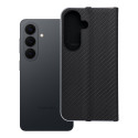 Kryt LUNA Book Carbon pro Samsung S26 - carbon black
