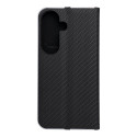 Kryt LUNA Book Carbon pro Samsung S26 - carbon black