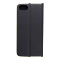 Kryt Luna Book Gold iPhone 7/8/SE 2020/2022 - černý