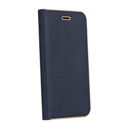 Pouzdro LUNA Book Gold pro Samsung J5 2017 - zlatá modrá