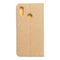 Pouzdro LUNA Book Gold pro Huawei P20 LITE – zlaté