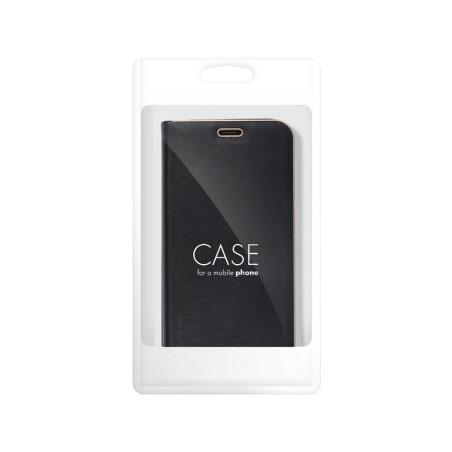 Flip pouzdro LUNA Book Gold Samsung A40 – gold černá