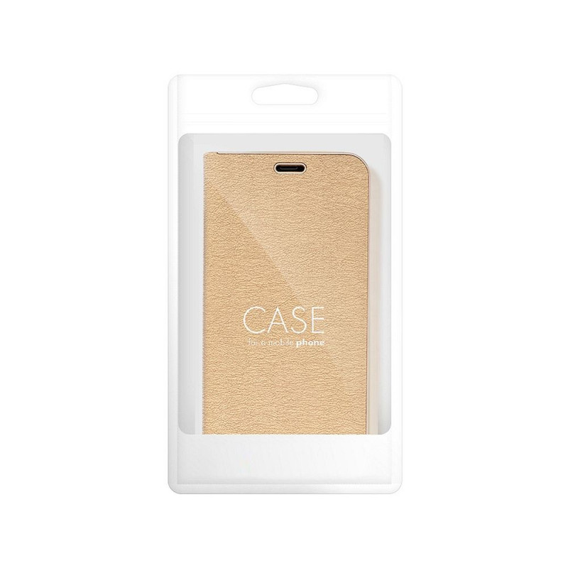 Pouzdro KABURA LUNA Book Gold pro Redmi NOTE 8 PRO - zlatá