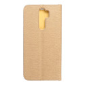 Pouzdro KABURA LUNA Book Gold pro Redmi NOTE 8 PRO – zlatá