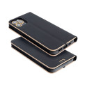 Pouzdro LUNA Book Gold Redmi NOTE 10/10S - černé