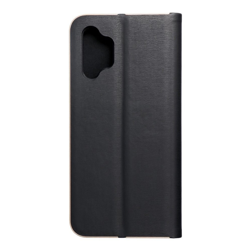 Flip pouzdro LUNA BOOK GOLD pro Samsung A32 LTE (4G) - gold black