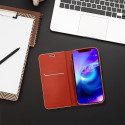 Kryt Luna Book Gold Samsung A53 5G – zlatá/červená