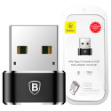 BASEUS CAAOTG-01 Redukce OTG USB-A na USB-C až 5A, hliníková, černá