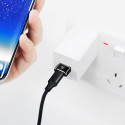 BASEUS CAAOTG-01 Redukce OTG USB-A na USB-C až 5A, hliníková, černá