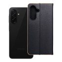 Kryt LUNA Book Gold pro Samsung A26 5G - černá
