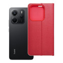 Flip pouzdro Luna Book Gold pro Redmi NOTE 14 5G – zlato-červené