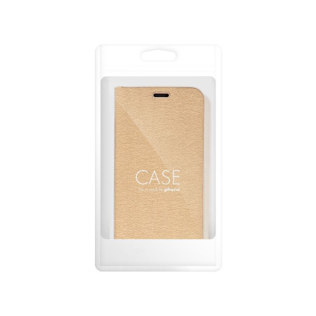 Kryt Redmi NOTE 14 flip Luna Book zlatý