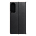 Flip case LUNA Book Gold pro Samsung S25 Edge – zlato-černé