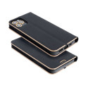 Pouzdro LUNA Book Gold Redmi NOTE 14 4G černá