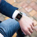 Řemínek Tech-Protect MilaneseBand pro Apple Watch 8 / 9 / 10 / 11 / SE / Ultra (44 / 45 / 46 / 49 mm) – stříbrný