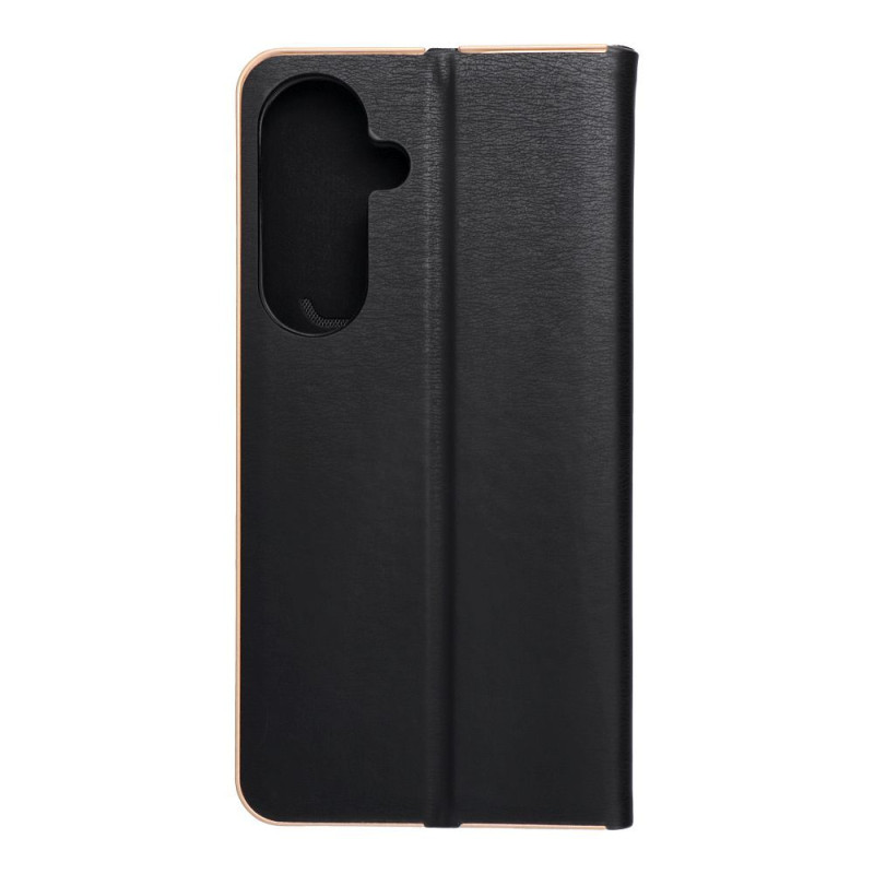 Pouzdro (flip case) LUNA Book Gold pro Samsung S26 PLUS - černé