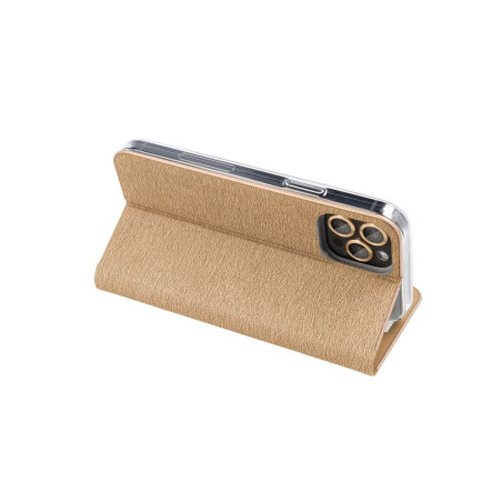Flipové pouzdro LUNA BOOK Gold pro Samsung A37 5G