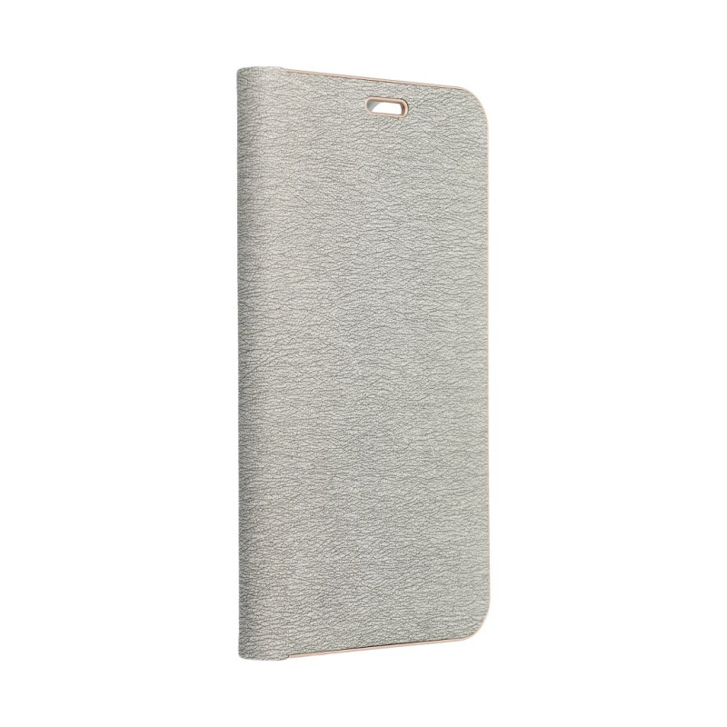 Pouzdro LUNA BOOK GOLD pro Samsung A37 5G - zlatá/ stříbrná
