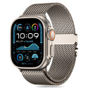 Řemínek Tech-Protect Milano pro Apple Watch 8 / 9 / 10 / 11 / SE / Ultra (44 / 45 / 46 / 49 mm) – titanový