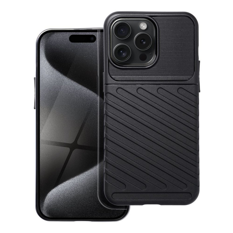 Kryt Forcell THUNDER pro iPhone 15 PRO MAX - thunder black