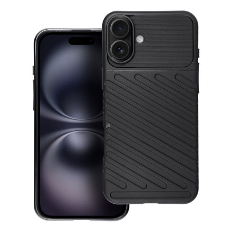 Kryt THUNDER pro iPhone 16 Plus - černý
