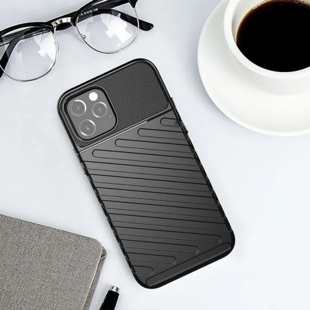 Kryt THUNDER pro Samsung S25 - thunder black