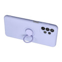 Kryt SILICONE RING pro Samsung S25 PLUS – fialová