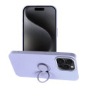 Kryt iPhone 15 Pro Max – fialová (silicone ring)