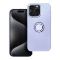 Kryt iPhone 15 Pro Max – fialová (silicone ring)