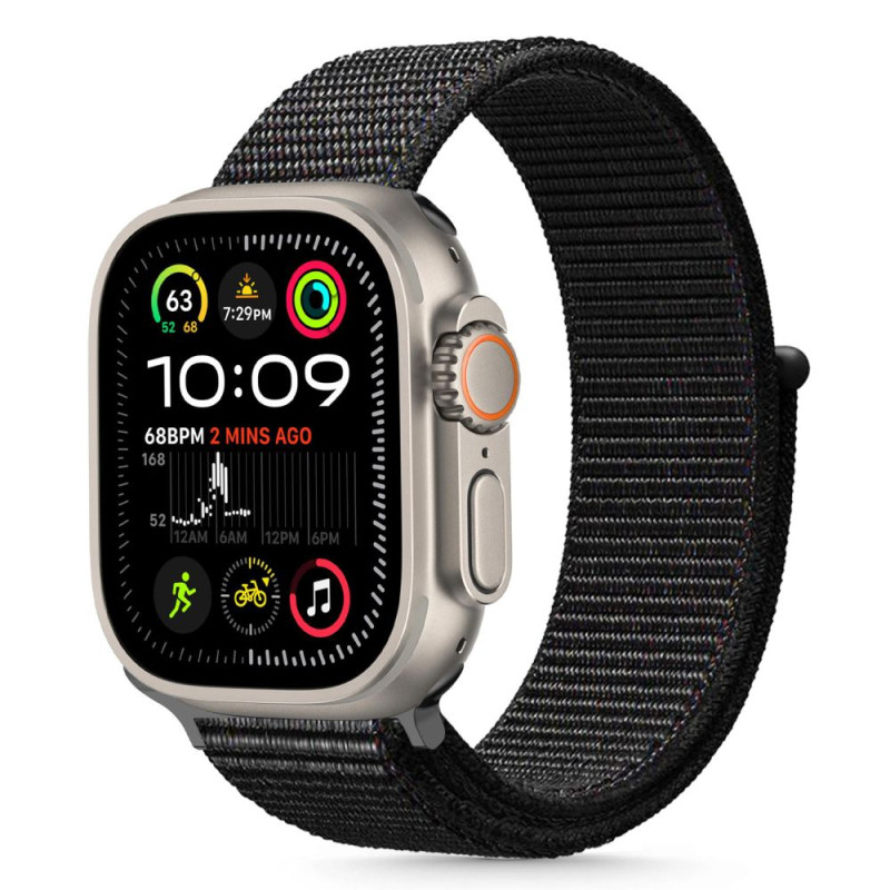 Řemínek Tech-Protect Nylon pro Apple Watch 8 / 9 / 10 / 11 / SE (40 / 41 / 42 mm) – Kumquat
