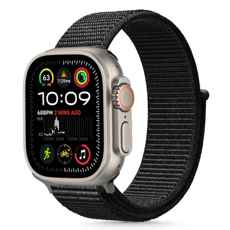 Řemínek Tech-Protect Nylon pro Apple Watch 8 / 9 / 10 / 11 / SE (40 / 41 / 42 mm) – Kumquat