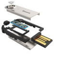 BASEUS CABA01-01 Bezdrátový Bluetooth 5.0 USB/AUX přijímač (receiver), černý