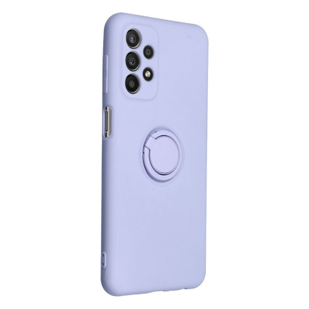 Kryt pro Samsung A55 5G – fialový (silicone ring)