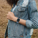 Řemínek Tech-Protect Nylon pro Apple Watch 8 / 9 / 10 / 11 / SE / Ultra (44 / 45 / 46 / 49 mm) – krémový