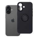 Kryt SILICONE RING pro iPhone 17 - černý
