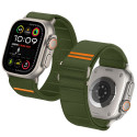 Řemínek Tech-Protect Nylon Slip pro Apple Watch 8 / 9 / 10 / 11 / SE / Ultra (44 / 45 / 46 / 49 mm) – khaki