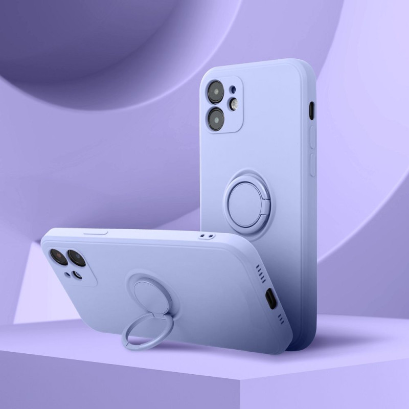 Kryt pro Samsung A57 5G - fialová (silicone ring)