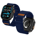 Řemínek Tech-Protect Nylon Slip pro Apple Watch 8 / 9 / 10 / 11 / SE / Ultra (44 / 45 / 46 / 49 mm) – námořnická modrá