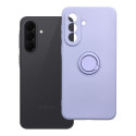Kryt pro Samsung A37 5G - violet s kroužkem