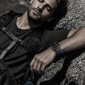 Řemínek Tech-Protect Nylon Slip pro Apple Watch 8 / 9 / 10 / 11 / SE / Ultra (44 / 45 / 46 / 49 mm) – námořnická modrá
