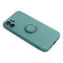 Kryt Redmi Note 15 PRO se silikonovým prstencem - zelená
