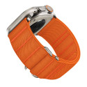Řemínek Tech-Protect Nylon Slip pro Apple Watch 8 / 9 / 10 / 11 / SE / Ultra (44 / 45 / 46 / 49 mm) – oranžový
