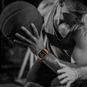 Řemínek Tech-Protect Nylon Slip pro Apple Watch 8 / 9 / 10 / 11 / SE / Ultra (44 / 45 / 46 / 49 mm) – oranžový