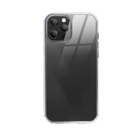 Kryt SUPER CLEAR HYBRID pro iPhone 12 – transparentní